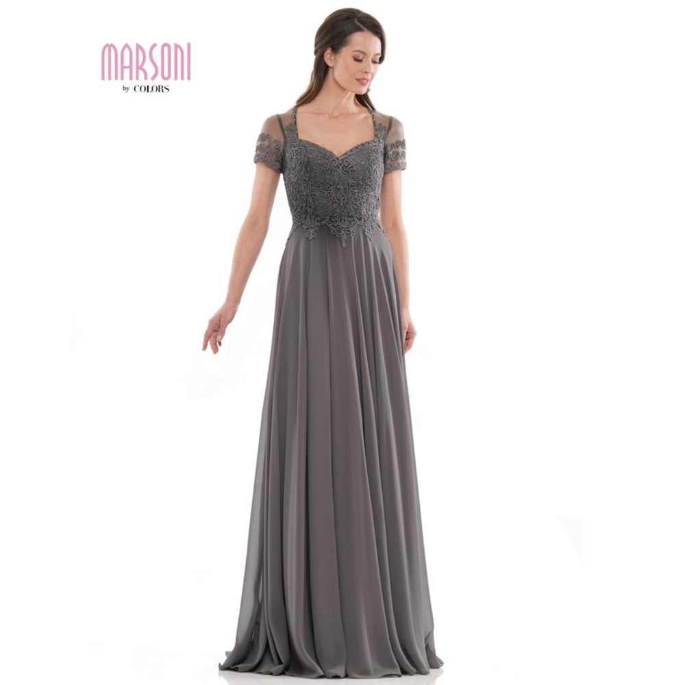 Marsoni by Colors Queen Anne Soutache Gown 12